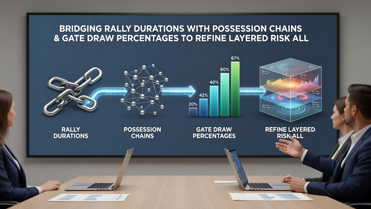 Detailed charts displaying integrated risk allocation layers across tennis, football, and horse racing events